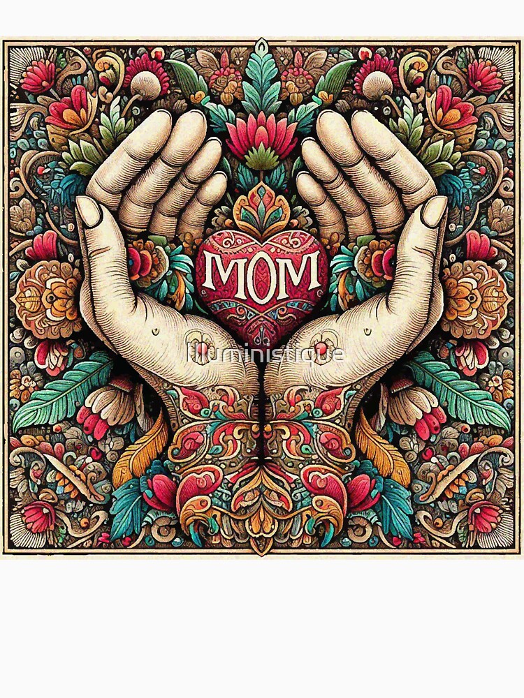 Mom's Heart mothers day Gift by Illuministique T-Shirts, Hoodie, Sweatshirt | BlankRebels.com (Image 3)
