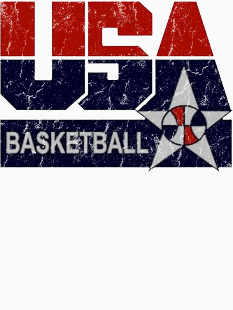 Vintage USA Bball America Basketball by DestiniHill T-Shirts, Hoodie, Sweatshirt | BlankRebels.com (Image 3)