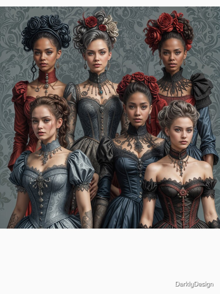 Gothic Sisterhood by DarklyDesign T-Shirts, Hoodie, Sweatshirt | BlankRebels.com (Image 3)