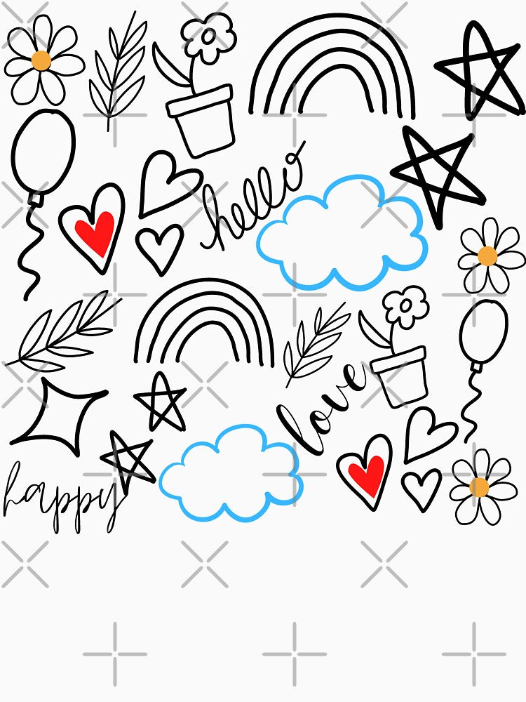 Random Doodle by ThePeanutSeries T-Shirts, Hoodie, Sweatshirt | BlankRebels.com (Image 3)