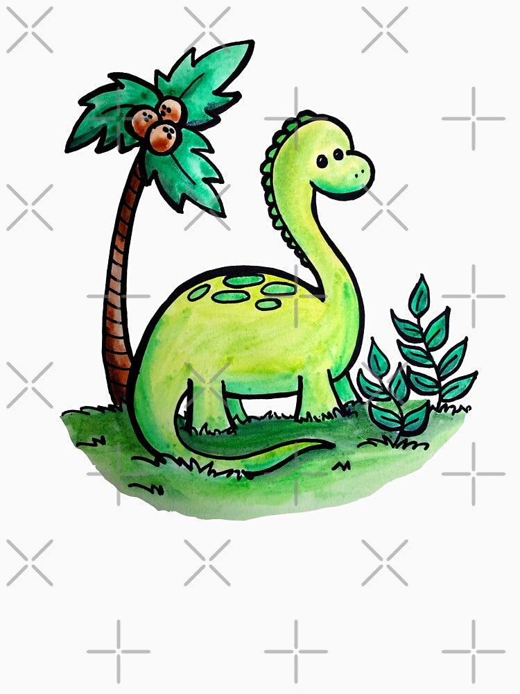 Dinosaur Watercolor Art by kmstudio T-Shirts, Hoodie, Sweatshirt | BlankRebels.com (Image 3)