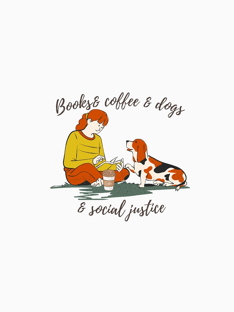 Girl reading with pet by KaidaStore T-Shirts, Hoodie, Sweatshirt | BlankRebels.com (Image 3)