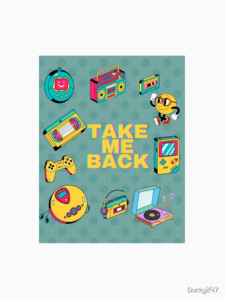 Take me Back Retro Inspired by Ducky247 T-Shirts, Hoodie, Sweatshirt | BlankRebels.com (Image 3)