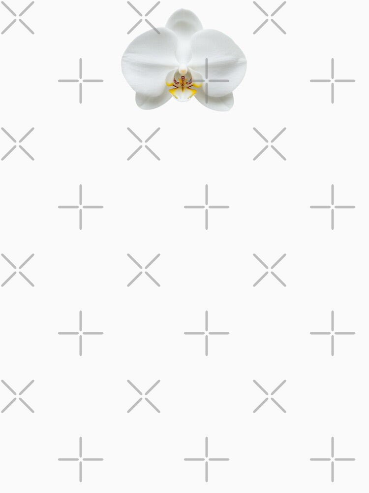 White Orchid Flower by LuxChu T-Shirts, Hoodie, Sweatshirt | BlankRebels.com (Image 3)