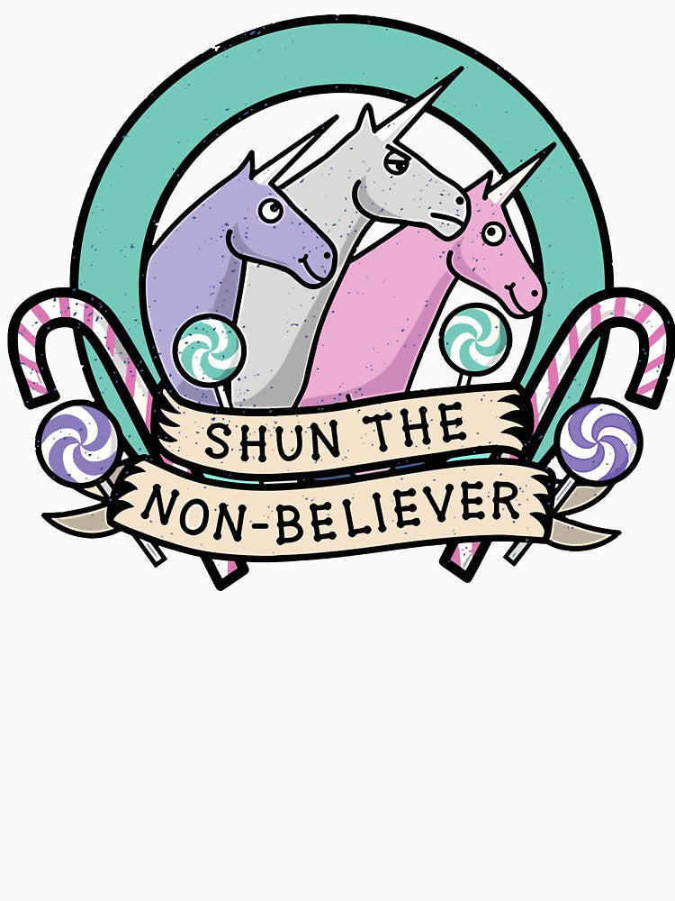 Shun The Non-Believers Unicorn Candy Funny Unicorn Squad by jakaun T-Shirts, Hoodie, Sweatshirt | BlankRebels.com (Image 3)