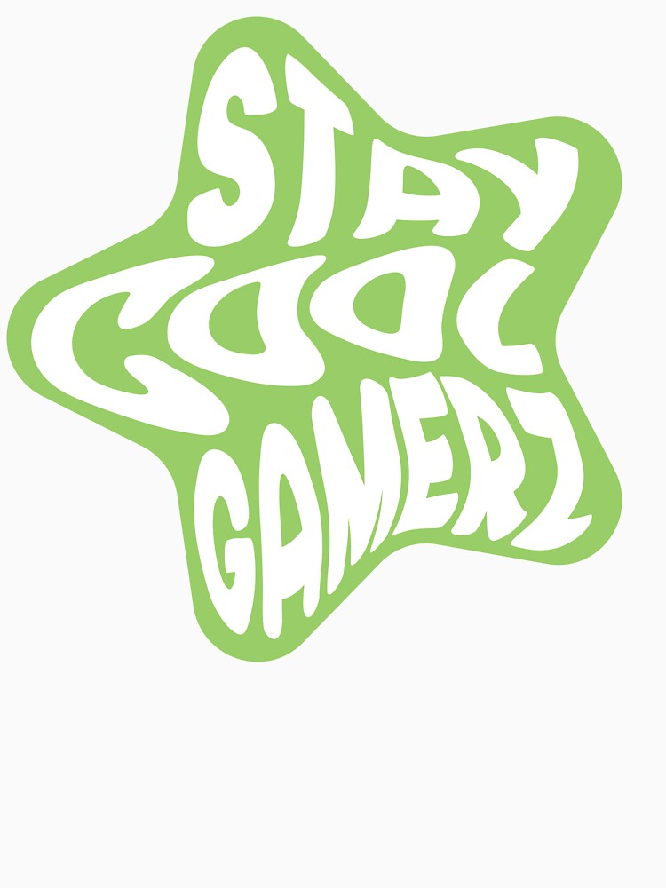 Stay Cool Gamerz Star Green by FakeGamerGirls