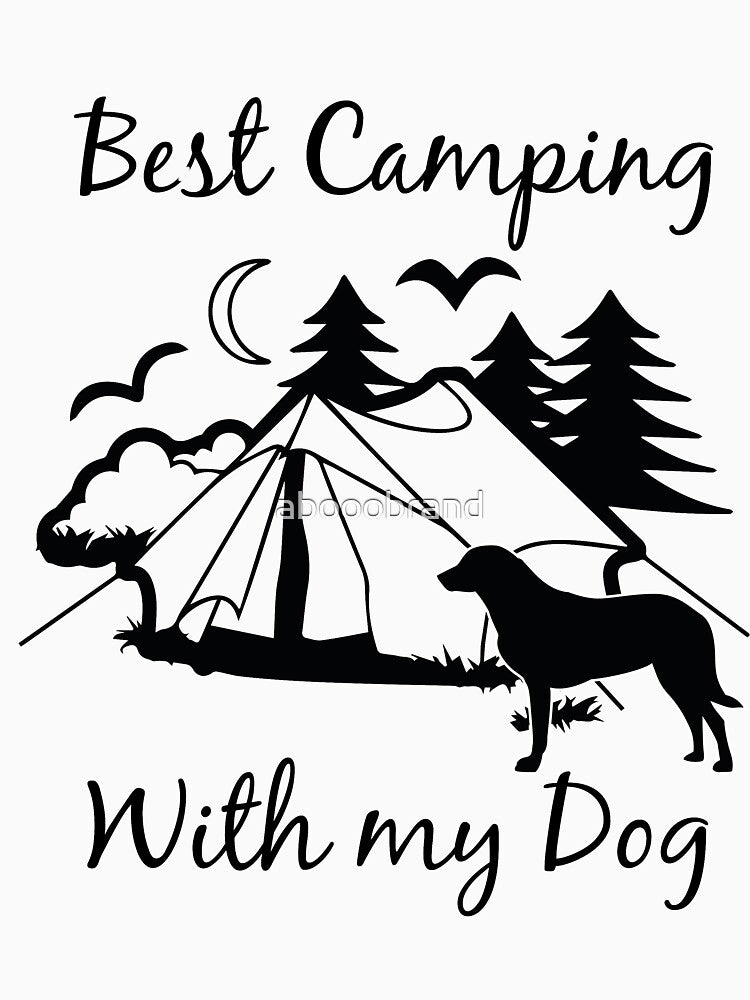 Best camping with my dog. by abooobrand T-Shirts, Hoodie, Sweatshirt | BlankRebels.com (Image 3)