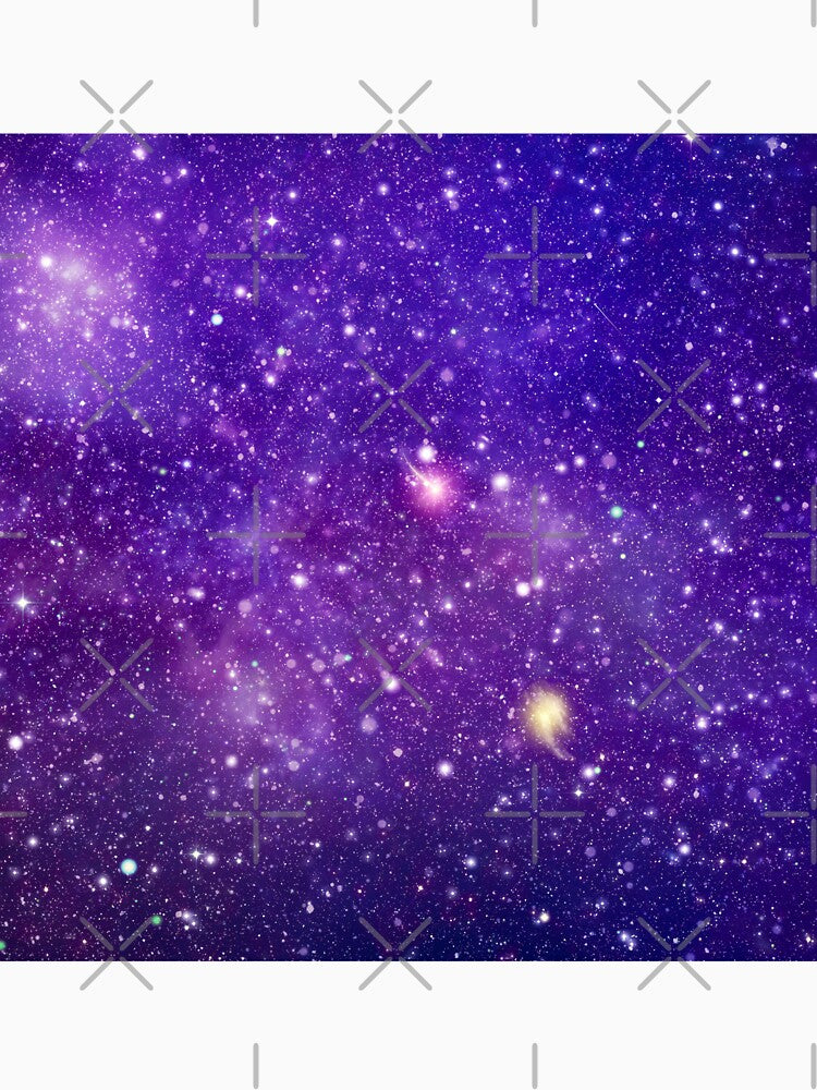 Blue Purple Space Galaxy by silviaol T-Shirts, Hoodie, Sweatshirt | BlankRebels.com (Image 3)