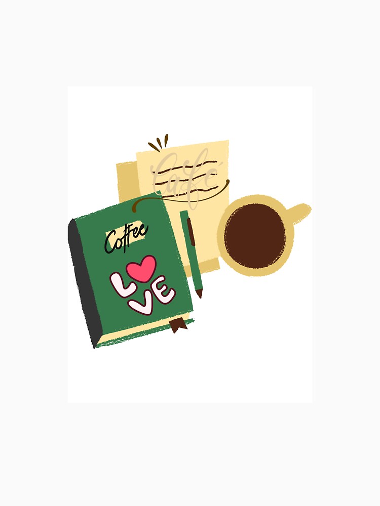 Books and coffee by Nizarri T-Shirts, Hoodie, Sweatshirt | BlankRebels.com (Image 3)