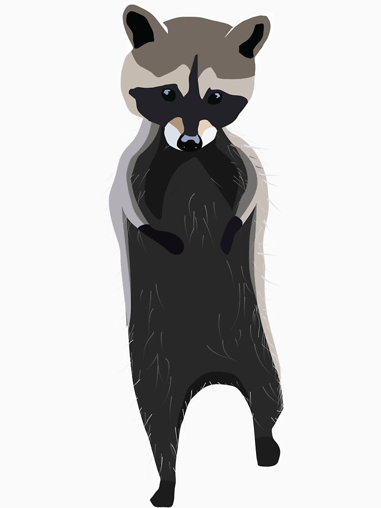 Raccoon lover cute trash bandit by cocotoe T-Shirts, Hoodie, Sweatshirt | BlankRebels.com (Image 3)