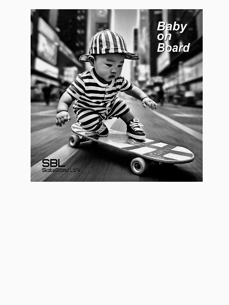 Baby on Board BW by ForecastVSN T-Shirts, Hoodie, Sweatshirt | BlankRebels.com (Image 3)