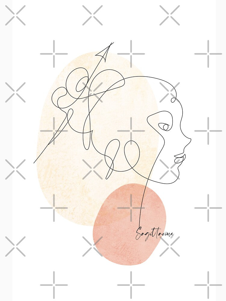 Zodiac Line Art by SurfolioPrints T-Shirts, Hoodie, Sweatshirt | BlankRebels.com (Image 3)