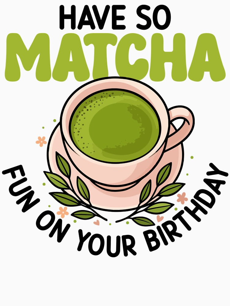 Matcha Tea Cup Illustration – Cute Green Tea Aesthetic for Matcha Lovers by dianadouri T-Shirts, Hoodie, Sweatshirt (Image 2)