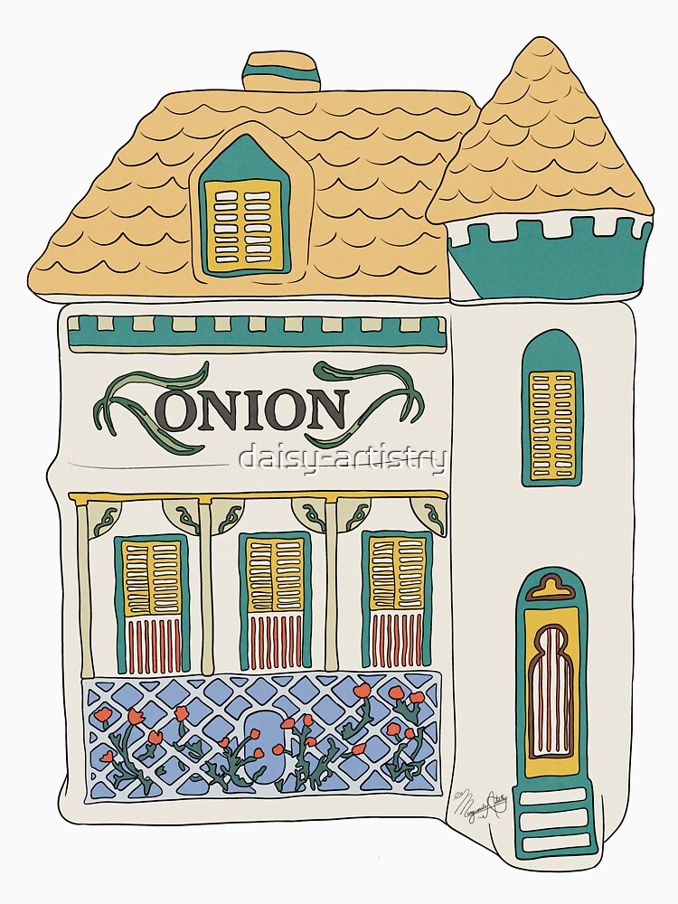 Spice Village: Onion House by Marguerite Artistry T-Shirts, Hoodie, Sweatshirt | BlankRebels.com (Image 3)