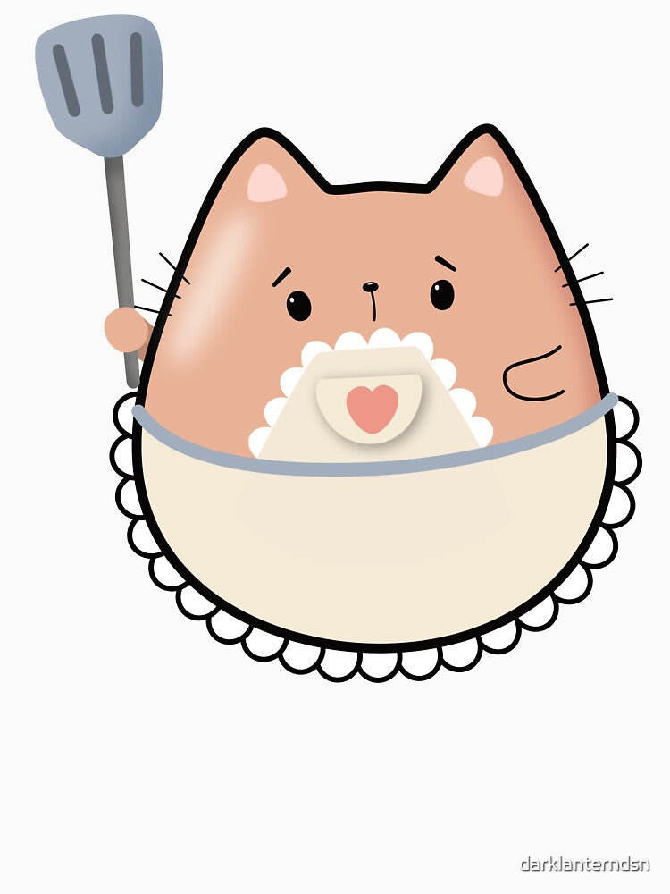 Kawaii Homemaker Cat T-Shirts, Hoodie, Sweatshirt