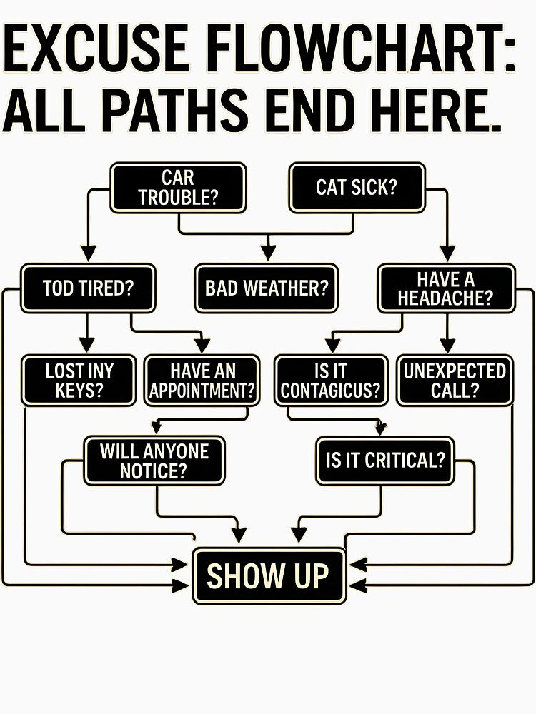Here Because I Ran Of Excuses Going Out Funny Humor by ucedamarcelo T-Shirts, Hoodie, Sweatshirt | BlankRebels.com (Image 3)