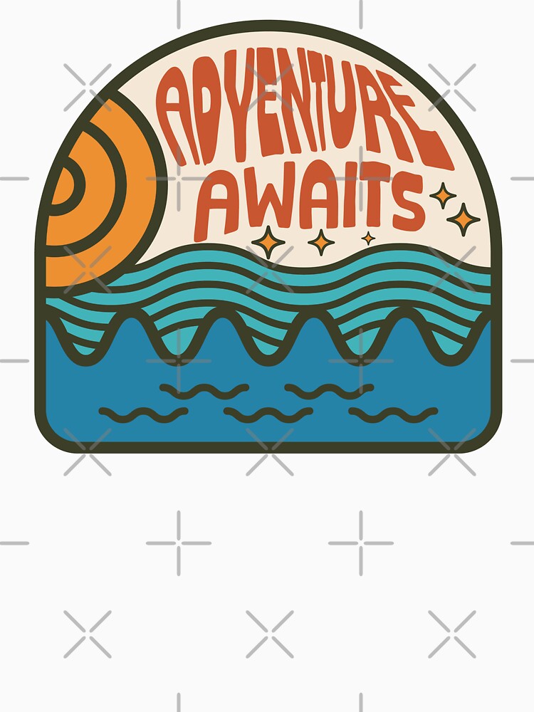 Adventure Awaits - Retro by JavaGraph T-Shirts, Hoodie, Sweatshirt | BlankRebels.com (Image 3)