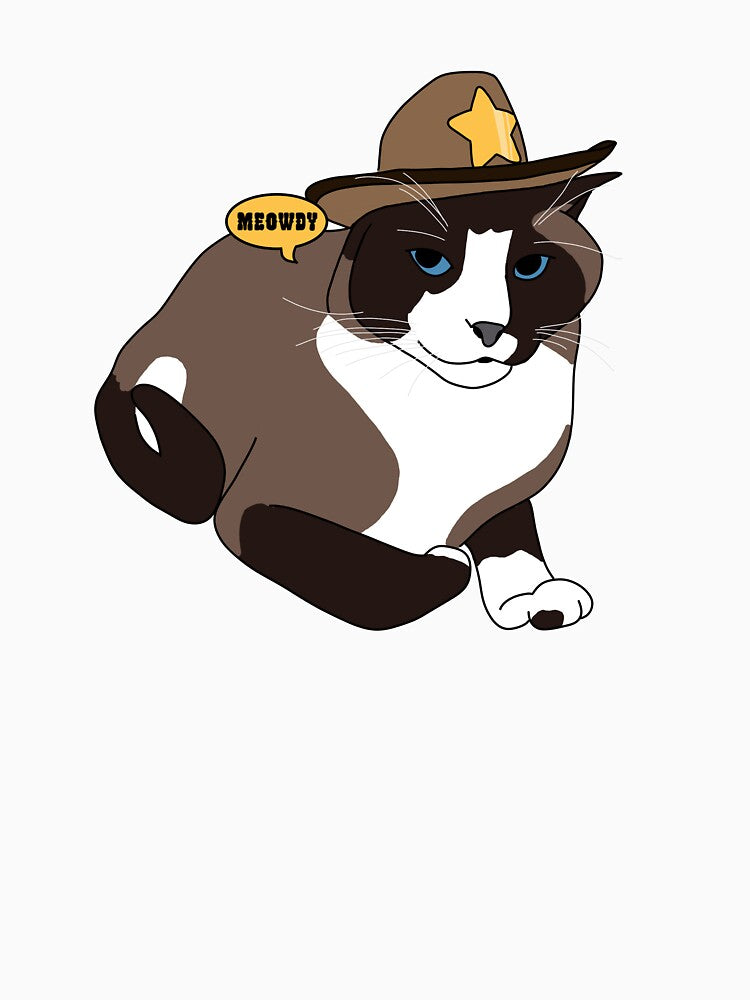 Meowdy by lilliamae T-Shirts, Hoodie, Sweatshirt | BlankRebels.com (Image 3)