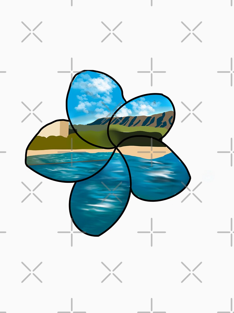Hawaiin plumeria by kates-art-kart T-Shirts, Hoodie, Sweatshirt | BlankRebels.com (Image 3)