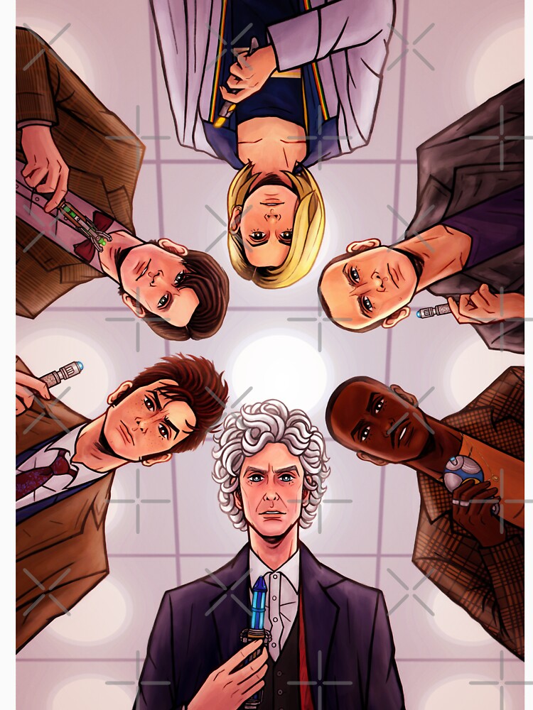 6 Doctors by junaip3r T-Shirts, Hoodie, Sweatshirt | BlankRebels.com (Image 3)