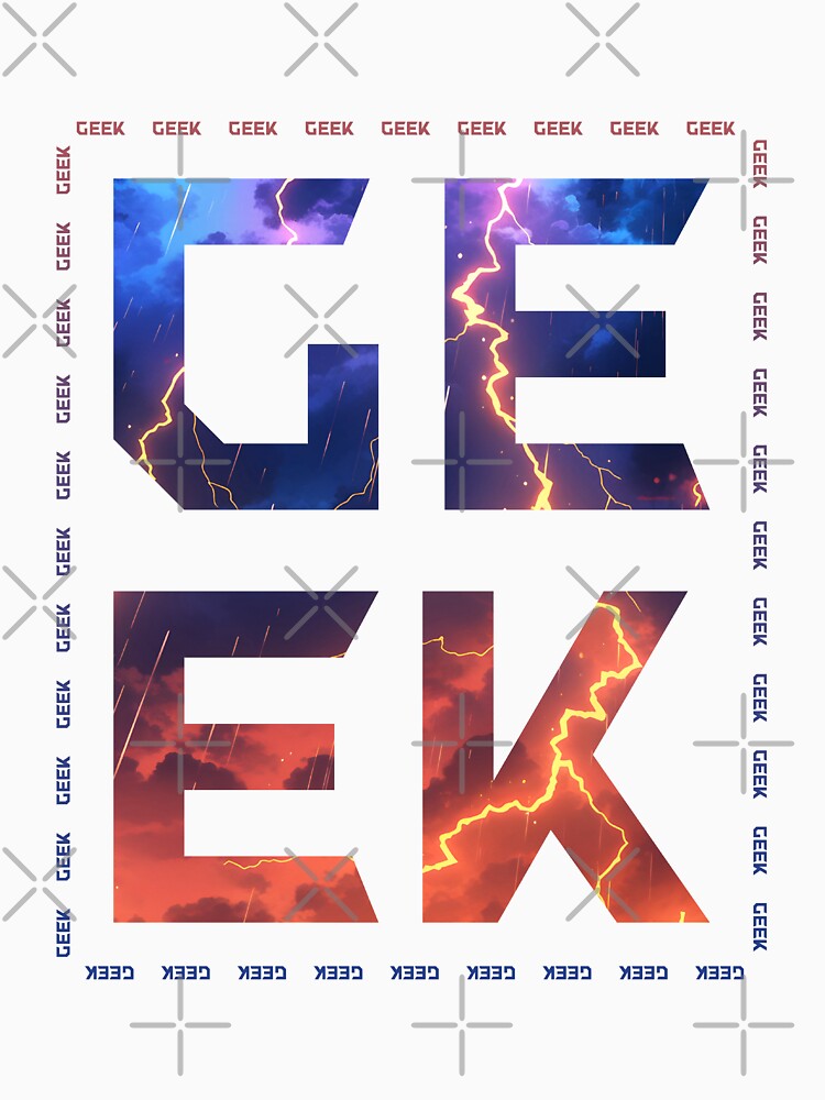 GEEK – Minimalist T-Shirt for True Geeks by Tamatoa's Cave Hoodie, Sweatshirt | BlankRebels.com (Image 3)