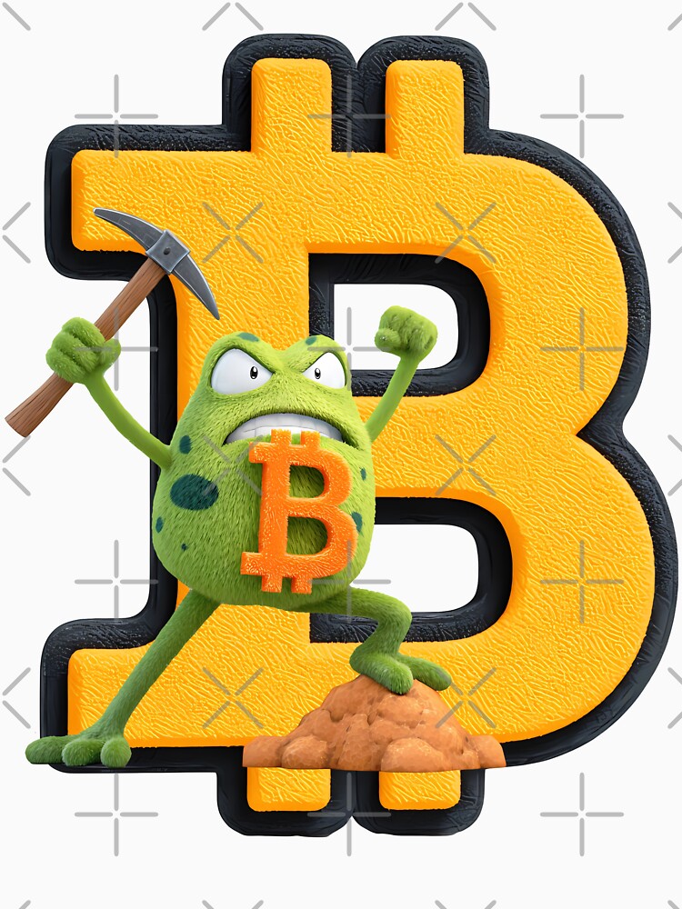 Bitcoin Miner Monster – Crypto Power Design by DesignArtist.ia T-Shirts, Hoodie, Sweatshirt | BlankRebels.com (Image 3)