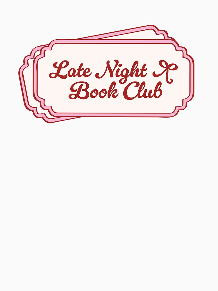 Late Night Book Club, Book Lover Aesthetic by Littlstix T-Shirts, Hoodie, Sweatshirt | BlankRebels.com (Image 3)