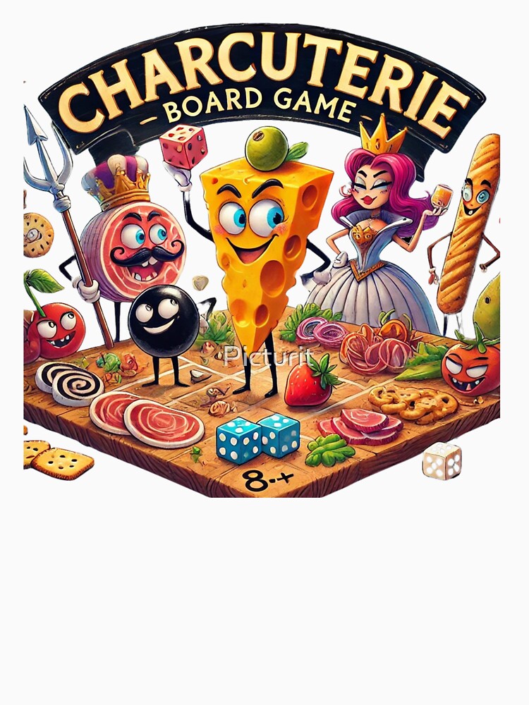 Charcuterie Board Game by Picturit T-Shirts, Hoodie, Sweatshirt | BlankRebels.com (Image 3)