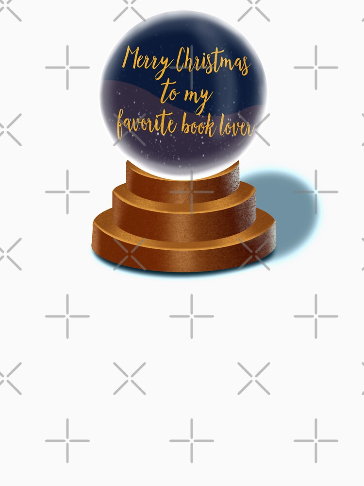 Merry Christmas Card Book Lover Snowglobe Design by shoppingwithG T-Shirts, Hoodie, Sweatshirt | BlankRebels.com (Image 3)