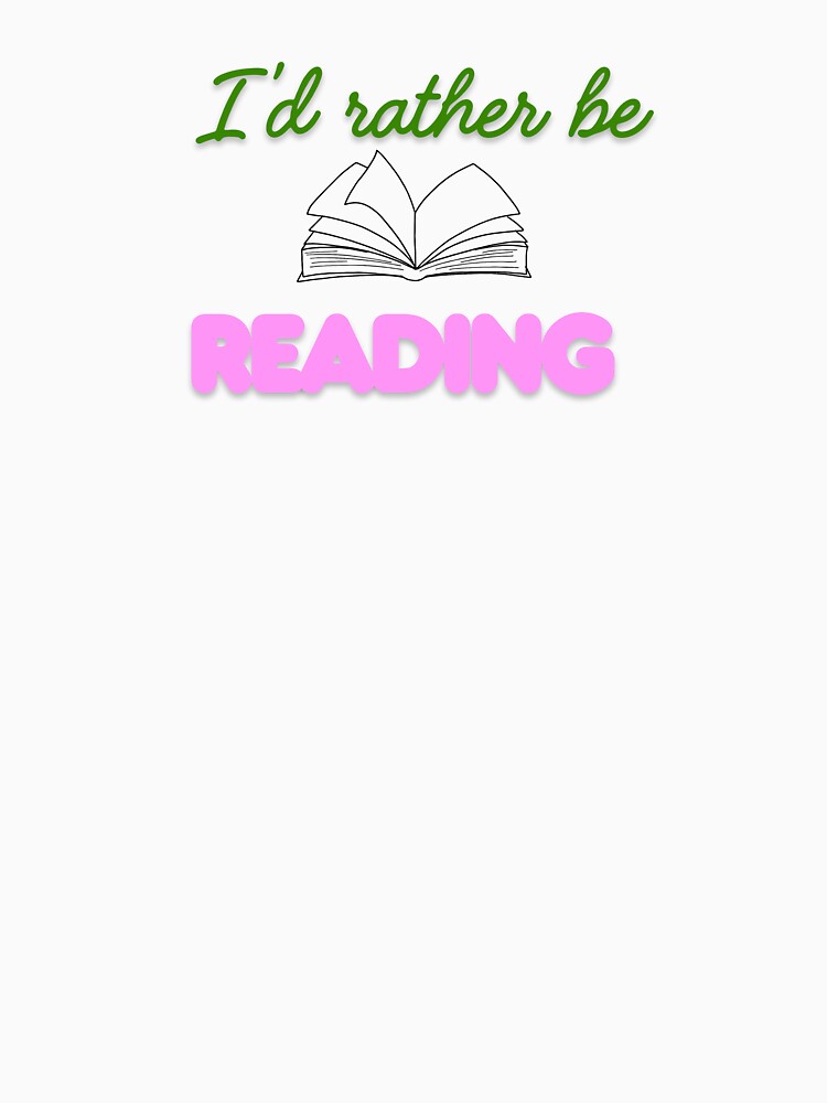 I'd Rather Be Reading by Scrappy Gardeners