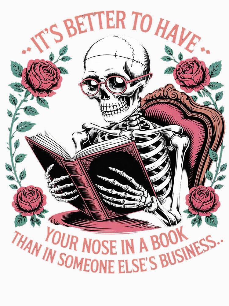 It's Better To Have Your Nose In A Book by petrichorsworld T-Shirts, Hoodie, Sweatshirt | BlankRebels.com (Image 3)