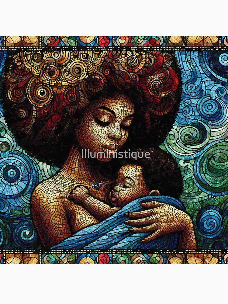 Sweet Mother and her Baby Mothers Day by Illuministique T-Shirts, Hoodie, Sweatshirt | BlankRebels.com (Image 3)