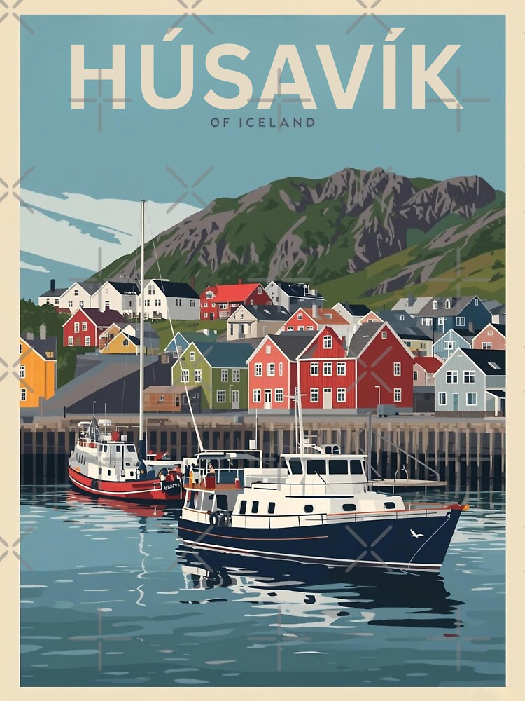 Húsavík, Iceland by PamLeeDesign T-Shirts, Hoodie, Sweatshirt | BlankRebels.com (Image 3)