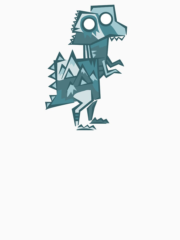 Frosty Mountain Dinosaur by GabiDoodles T-Shirts, Hoodie, Sweatshirt | BlankRebels.com (Image 3)