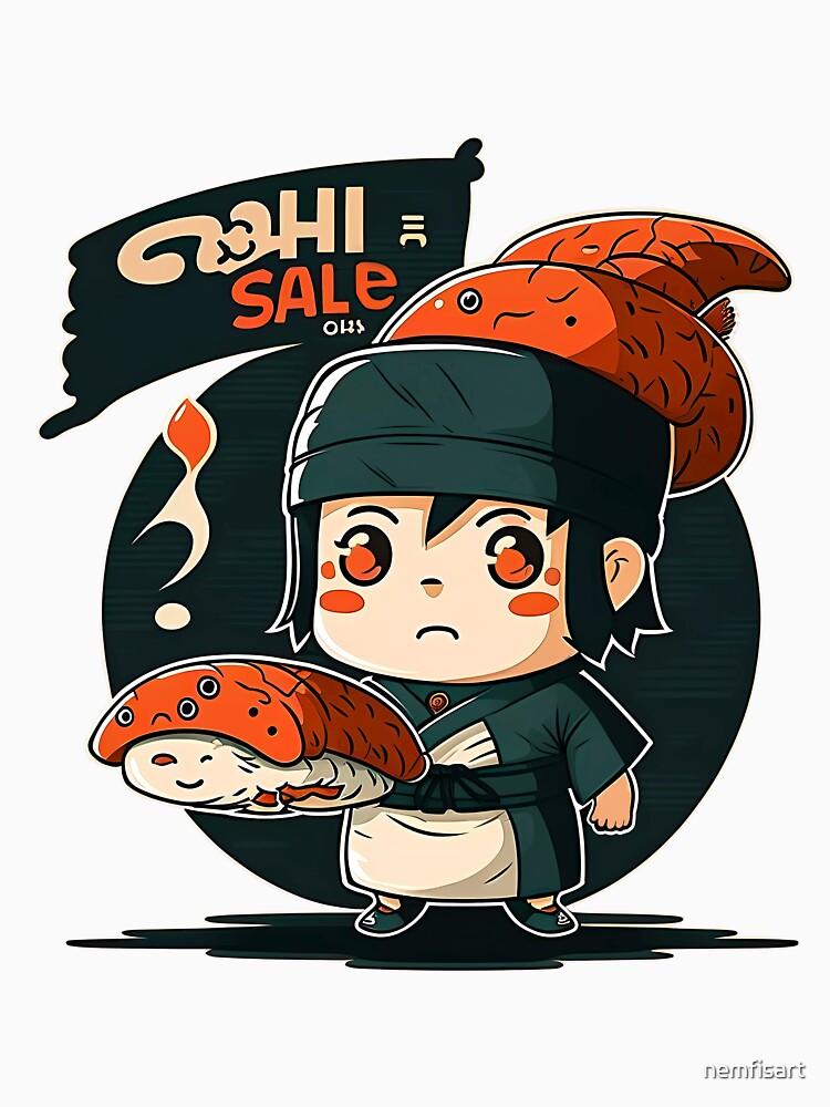 Sushi sale by nemfisart T-Shirts, Hoodie, Sweatshirt | BlankRebels.com (Image 3)