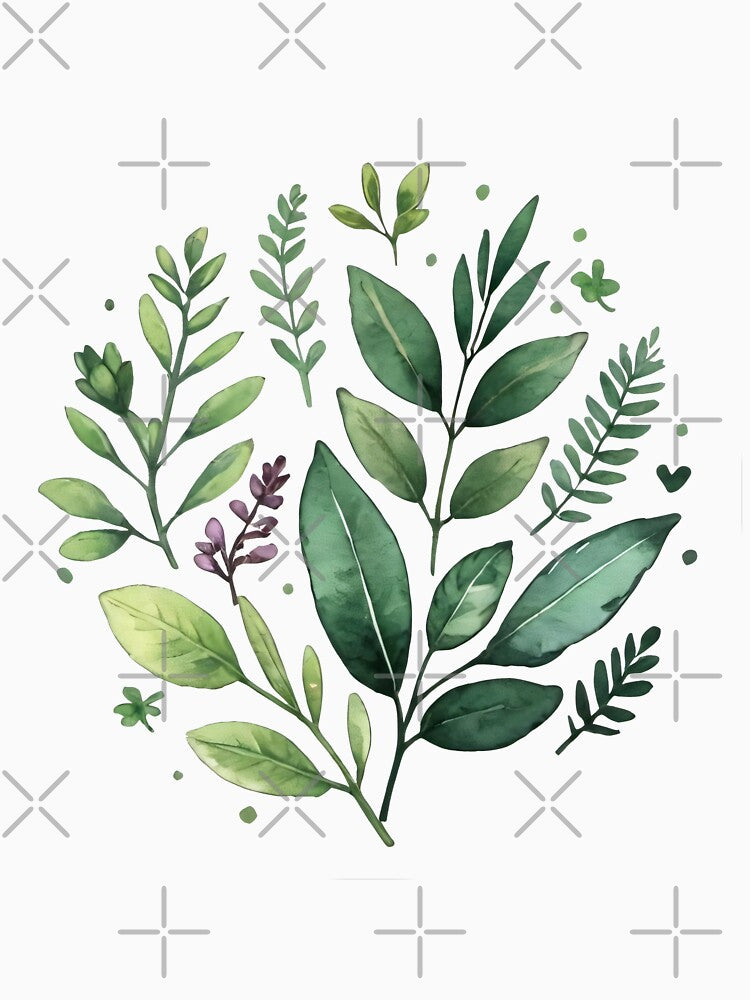 Watercolor Botanical by SeamPix T-Shirts, Hoodie, Sweatshirt | BlankRebels.com (Image 3)