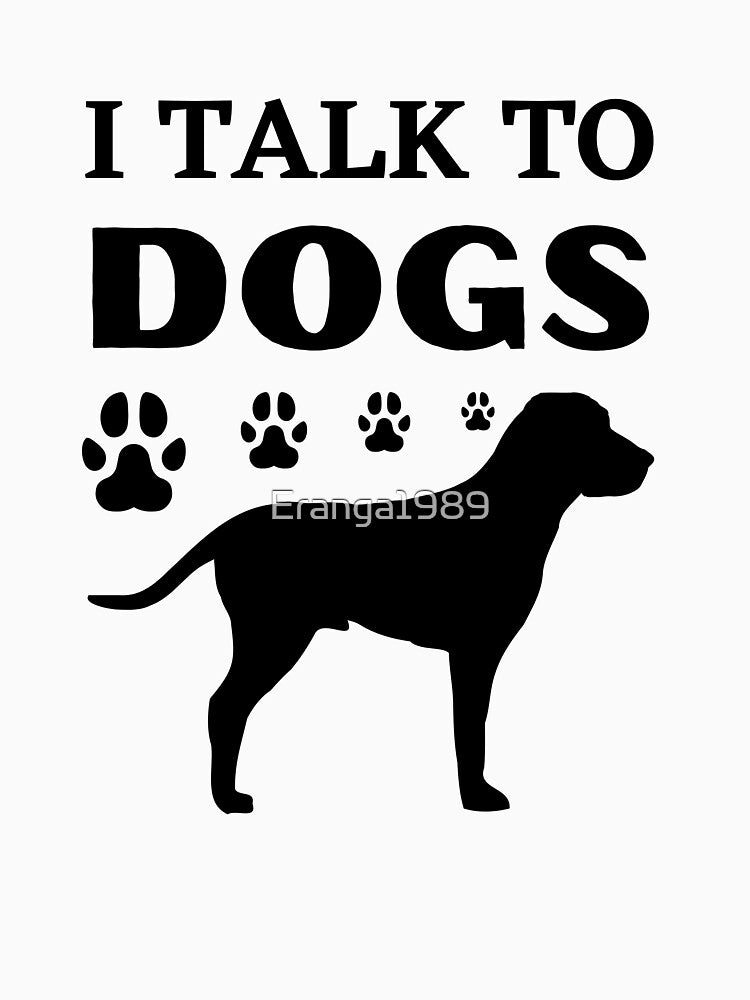 DOG lovers Unisex T Shirt by Eranga1989