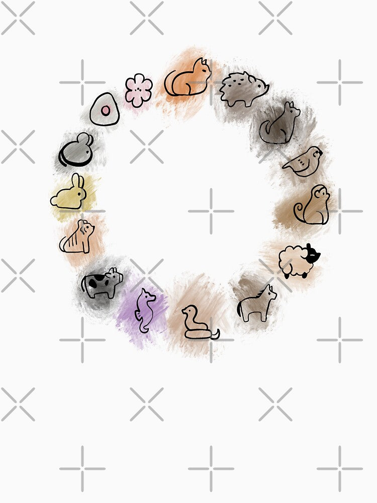 Fruits basket zodiac wheel by SqueakeeBee T-Shirts, Hoodie, Sweatshirt | BlankRebels.com (Image 3)