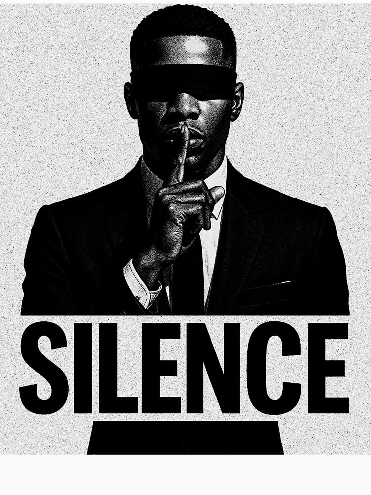Silence in a black suit by Design-Buffet T-Shirts, Hoodie, Sweatshirt | BlankRebels.com (Image 3)