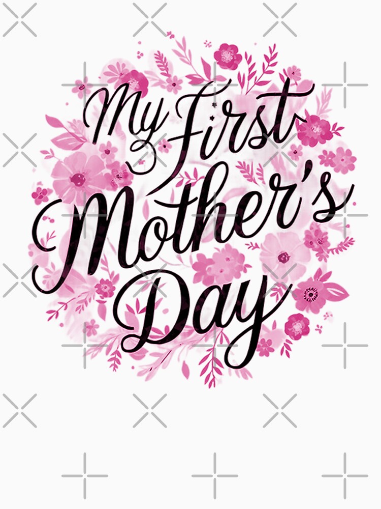 My First Mother's Day by SztuKarola T-Shirts, Hoodie, Sweatshirt | BlankRebels.com (Image 3)