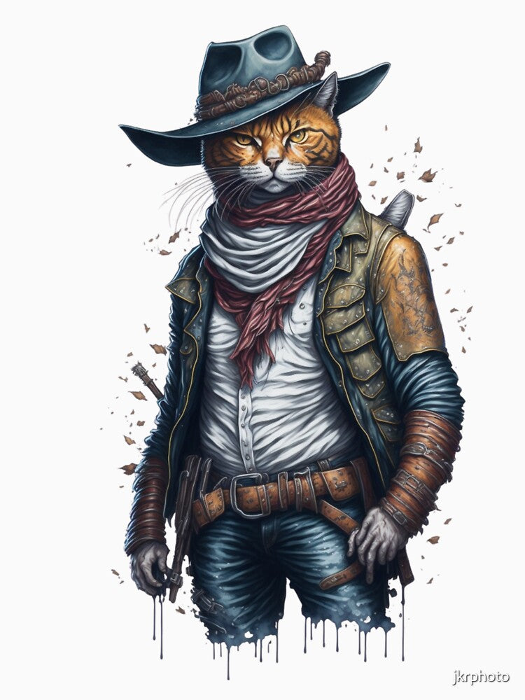 cat cowboy by jkrphoto T-Shirts, Hoodie, Sweatshirt | BlankRebels.com (Image 3)