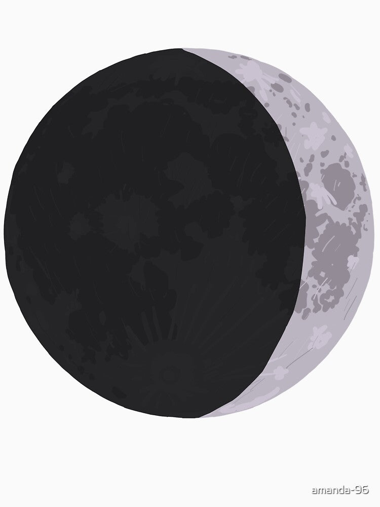 Waxing Crescent Moon by amanda-96 T-Shirts, Hoodie, Sweatshirt | BlankRebels.com (Image 3)