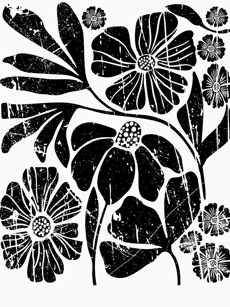 Cottagecore Floral Boho Wildflowers Aesthetic Womens Bohemian Botanical Graphic by LessIsLoud T-Shirts, Hoodie,... (Image 3)
