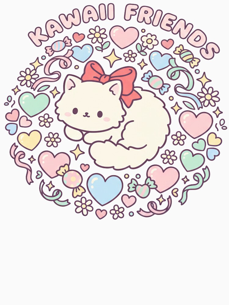 Kawaii Dream Kitty Shirt by GeekGuysShop Hoodie, Sweatshirt | BlankRebels.com (Image 3)