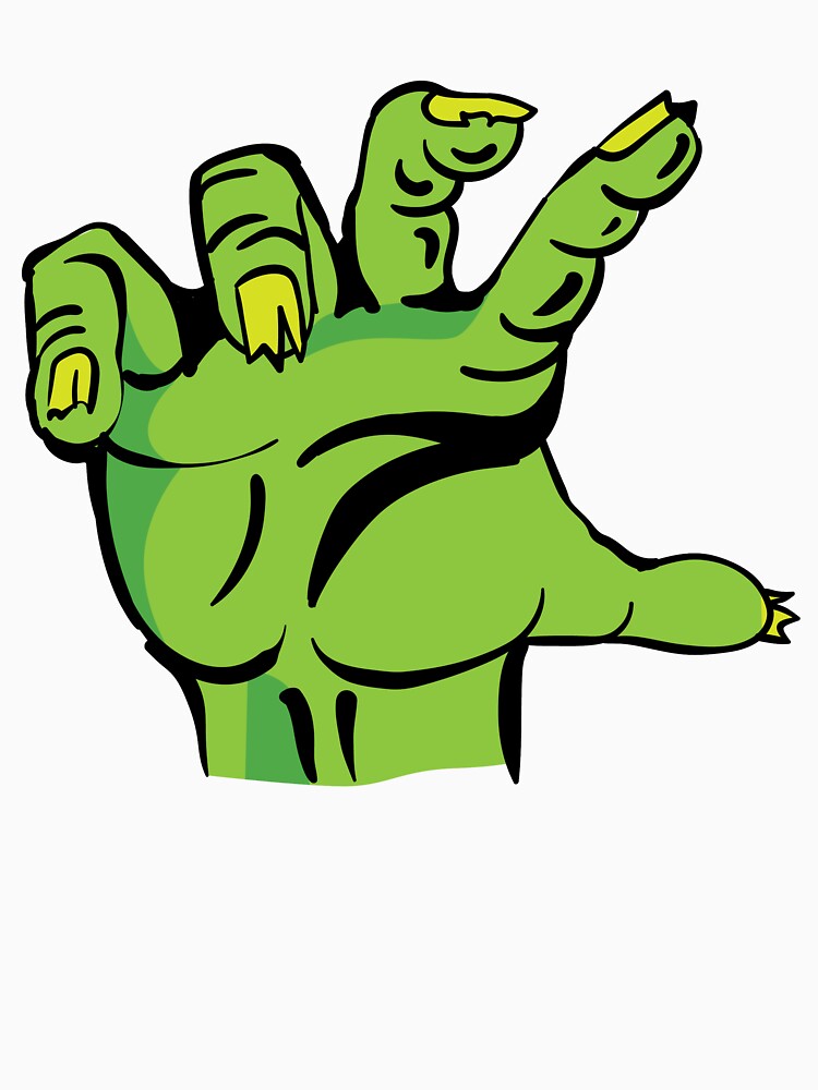 Zombie Hand Funny Zombie Halloween Costume by Bemumd-art T-Shirts, Hoodie, Sweatshirt | BlankRebels.com (Image 3)