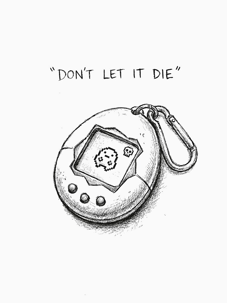 Digital Pet Care - 90s Nostalgia by bapupa T-Shirts, Hoodie, Sweatshirt | BlankRebels.com (Image 3)