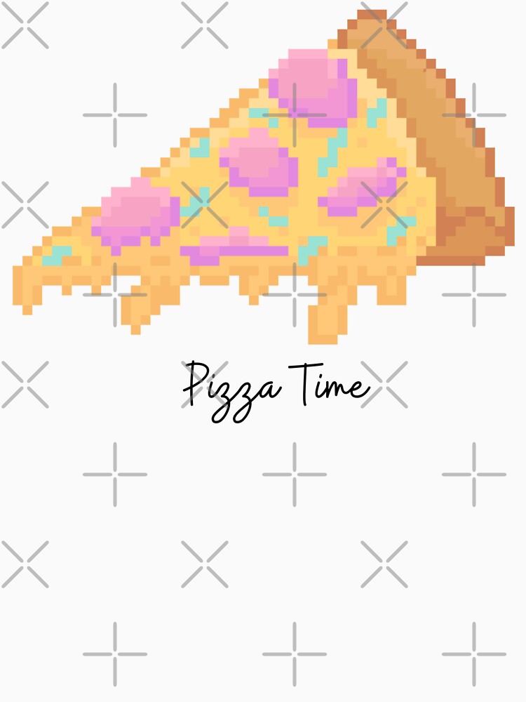 Cute Pixel Pizza by sanashibata T-Shirts, Hoodie, Sweatshirt | BlankRebels.com (Image 3)