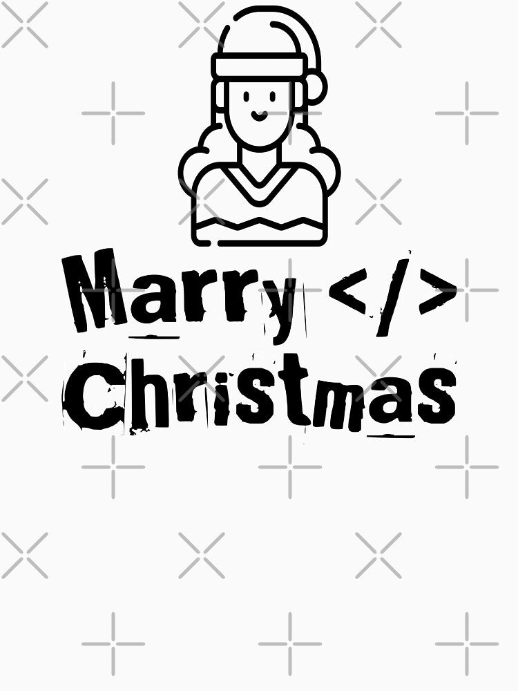 Merry </> Christmas (black) by Stornu2Ruedas T-Shirts, Hoodie, Sweatshirt | BlankRebels.com (Image 3)