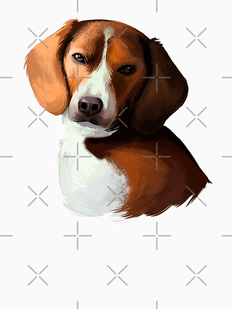 Watercolor Cute Beagle by virillanissa T-Shirts, Hoodie, Sweatshirt | BlankRebels.com (Image 3)