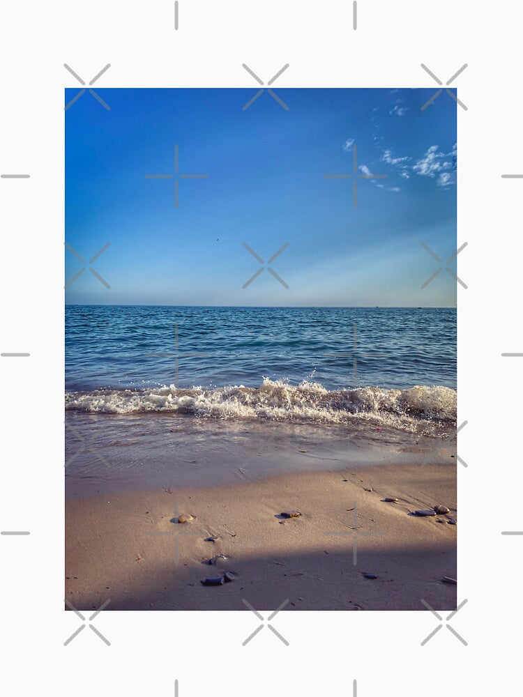 Summer Beach Sea Waves by eleonoraingrid T-Shirts, Hoodie, Sweatshirt | BlankRebels.com (Image 3)